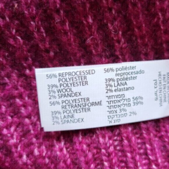 DEX Loose  Knit Sweater Magenta NWT Sz Small - Picture 12 of 12